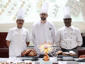 ZBC Pastry Chef engages IHM-A students over a masterclass.