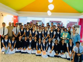 Nath Valley Students Visit IHM-A Campus